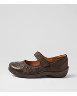 Gummibear Xw Choc Leather Mary Janes