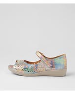 Daffodil W Gelato Multi Leather Sandals