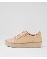 Zissy W Camel Leather Sneakers