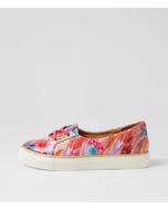 Patrese Xf Bright Multi Print Patent Leather Flat Shoes