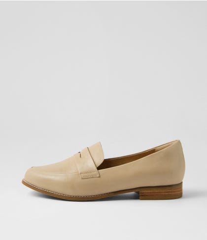Towson Xf Almond Leather Loafers