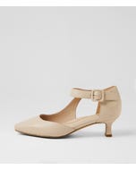 Okies Xw Milk Leather Heels