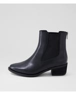 Eldo Xf Black Leather Chelsea Boots