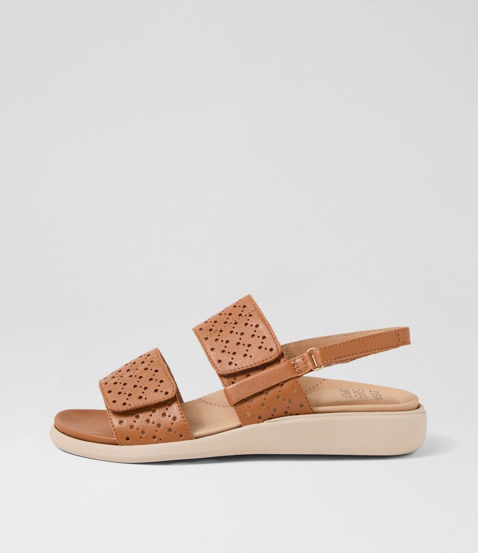 Imera W Tan Leather Sandals