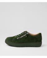 Oceanne Xw Olive Suede Sneakers