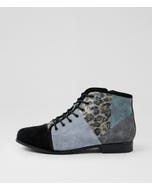 Tyrah Xf Slate Suede Multi Ankle Boots
