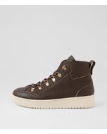 Hollens Xw Choc Leather Ankle Boots
