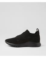 Prisse Xw Black Knit Sneakers