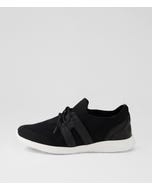 Famel Xf Black White Fabric Sneakers