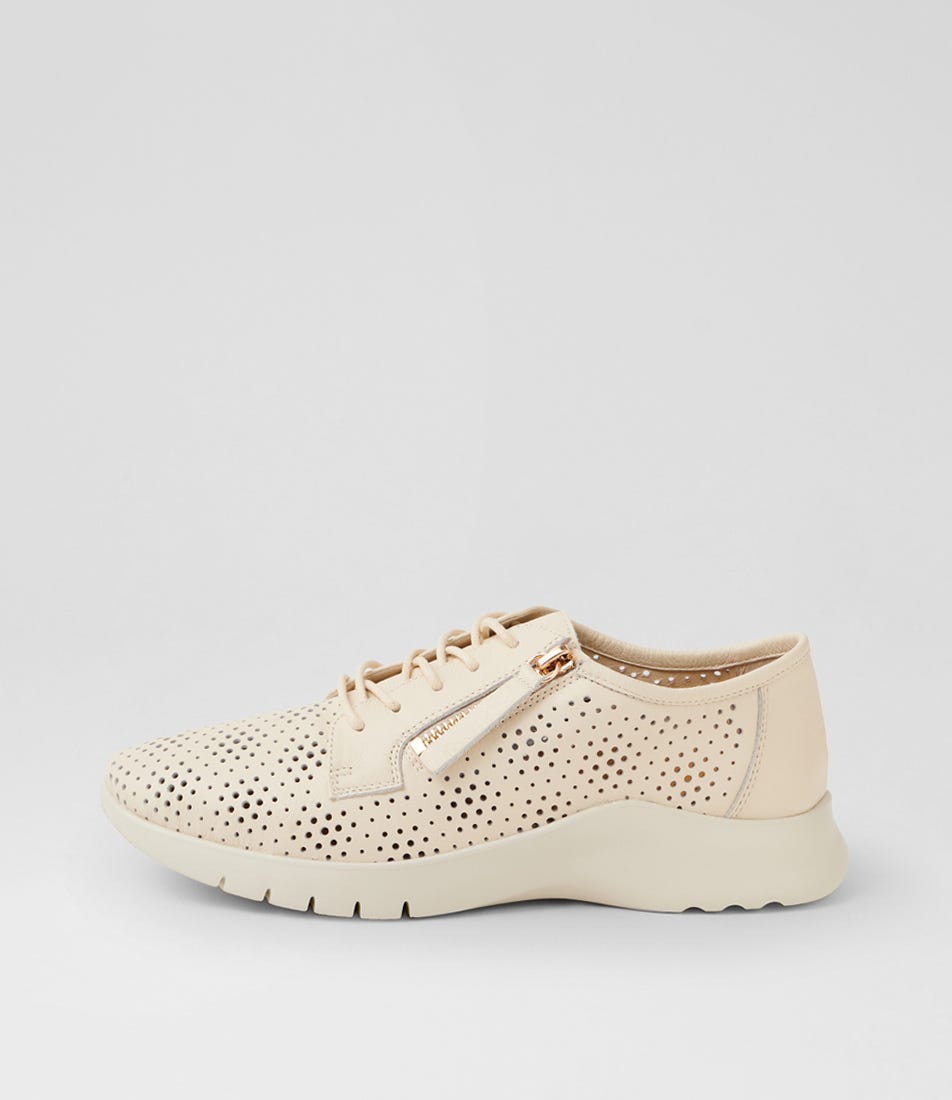 Pozer Xw Almond Leather Sneakers