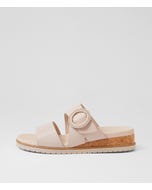 Vatha W Almond Leather Sandals