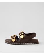 Iwell W Choc Leather Sandals