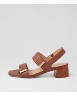 Copin W Cognac Leather Sandals