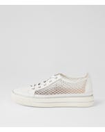 Kerlies W White Leather Sneakers