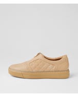 Kimon W Camel Leather Sneakers