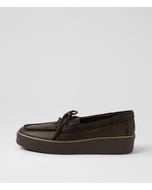 Zita W Choc Leather Loafers