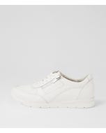 Jibbie Xw White Leather Sneakers