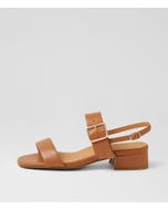 Merila W Dark Tan Leather Sandals