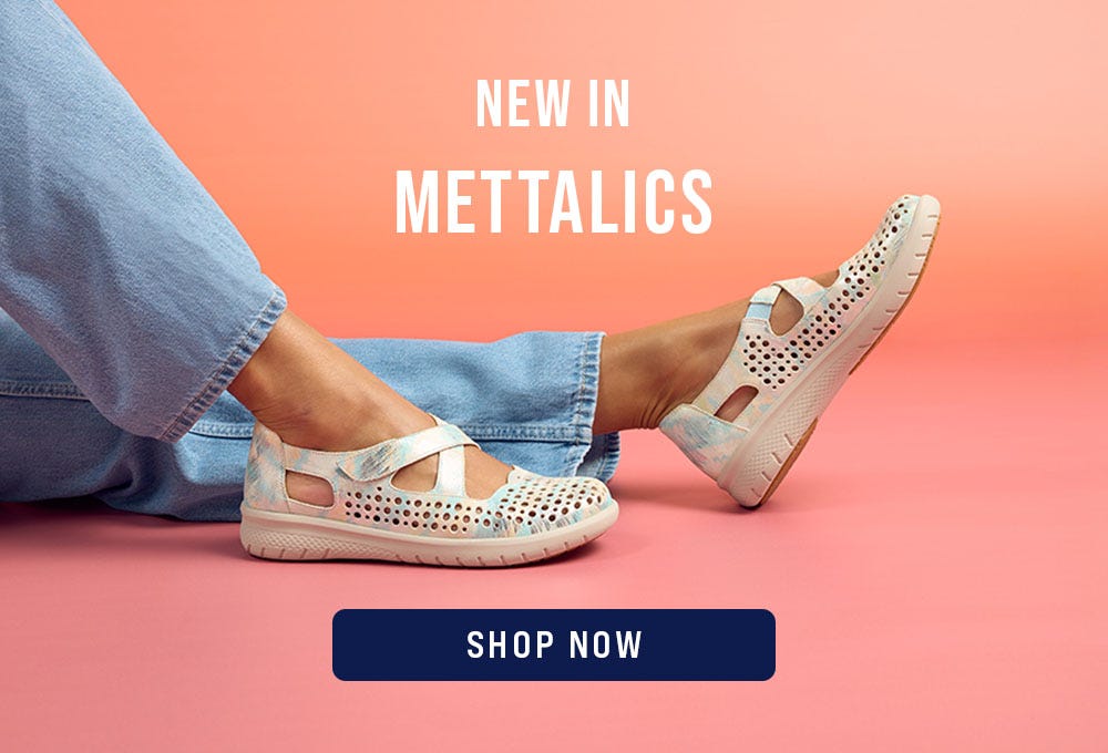 New In Metallics | Shop Now