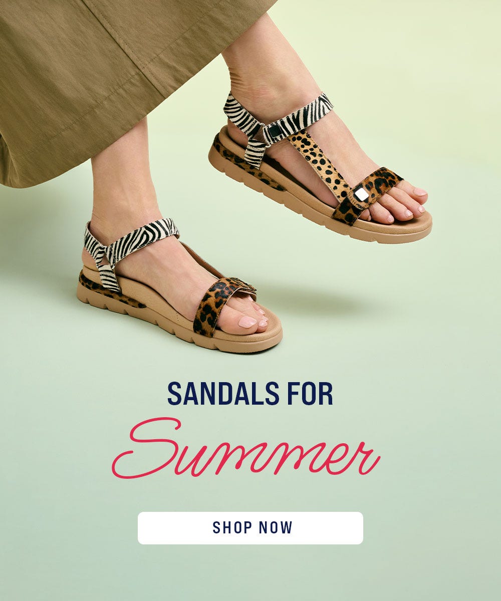 Sandals for summer| Shop Now